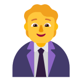 Microsoft(Windows) Office Worker Emoji