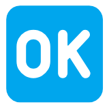 Microsoft(Windows) Ok Button Emoji