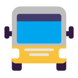 Microsoft(Windows) Oncoming Bus Emoji