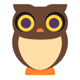 Microsoft(Windows) Owl Emoji