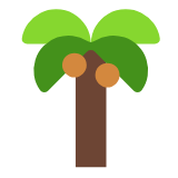 Microsoft(Windows) Palm Tree Emoji