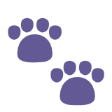 Microsoft(Windows) Paw Prints Emoji