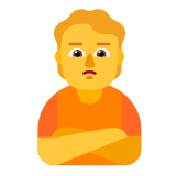 Microsoft(Windows) Person Pouting Emoji