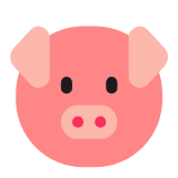 Microsoft(Windows) Pig Face Emoji