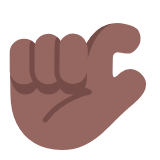 Microsoft(Windows) Pinching Hand: Medium-Dark Skin Tone Emoji