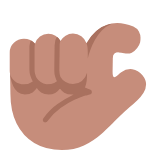 Microsoft(Windows) Pinching Hand: Medium Skin Tone Emoji