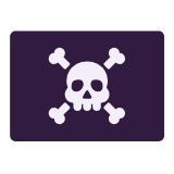 Microsoft(Windows) Pirate Flag Emoji