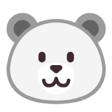 Microsoft(Windows) Polar Bear Emoji