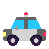 Microsoft(Windows) Police Car Emoji