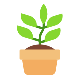 Microsoft(Windows) Potted Plant Emoji