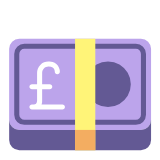 Microsoft(Windows) Pound Banknote Emoji