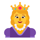 Microsoft(Windows) Princess Emoji