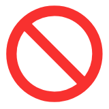 Microsoft(Windows) Prohibited Emoji