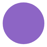 Microsoft(Windows) Purple Circle Emoji