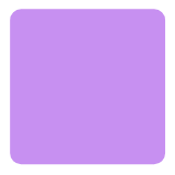 Microsoft(Windows) Purple Square Emoji