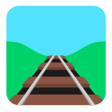 Microsoft(Windows) Railway Track Emoji