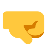 Microsoft(Windows) Right-Facing Fist Emoji