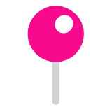 Microsoft(Windows) Round Pushpin Emoji