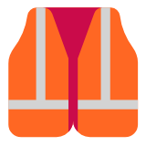 Microsoft(Windows) Safety Vest Emoji