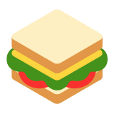 Microsoft(Windows) Sandwich Emoji