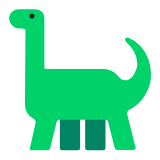 Microsoft(Windows) Sauropod Emoji