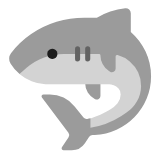 Microsoft(Windows) Shark Emoji