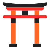 Microsoft(Windows) Shinto Shrine Emoji