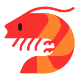 Microsoft(Windows) Shrimp Emoji