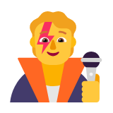 Microsoft(Windows) Singer Emoji