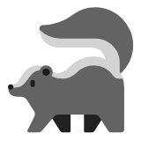 Microsoft(Windows) Skunk Emoji