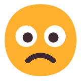 Microsoft(Windows) Slightly Frowning Face Emoji