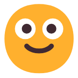 Microsoft(Windows) Slightly Smiling Face Emoji