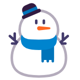 Microsoft(Windows) Snowman Without Snow Emoji