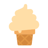 Microsoft(Windows) Soft Ice Cream Emoji