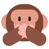 Microsoft(Windows) Speak-No-Evil Monkey Emoji