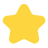 Microsoft(Windows) Star Emoji