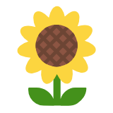 Microsoft(Windows) Sunflower Emoji