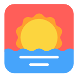 Microsoft(Windows) Sunrise Emoji