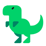 Microsoft(Windows) T-Rex Emoji