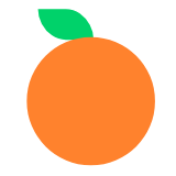 Microsoft(Windows) Tangerine Emoji