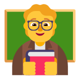 Microsoft(Windows) Teacher Emoji