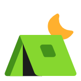 Microsoft(Windows) Tent Emoji