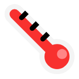 Microsoft(Windows) Thermometer Emoji