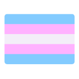 Microsoft(Windows) Transgender Flag Emoji