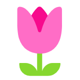 Microsoft(Windows) Tulip Emoji