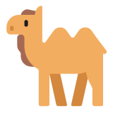 Microsoft(Windows) Two-Hump Camel Emoji