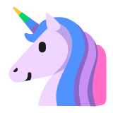 Microsoft(Windows) Unicorn Emoji