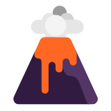 Microsoft(Windows) Volcano Emoji