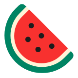 Microsoft(Windows) Watermelon Emoji