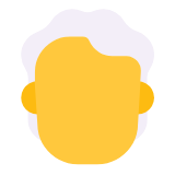 Microsoft(Windows) White Hair Emoji